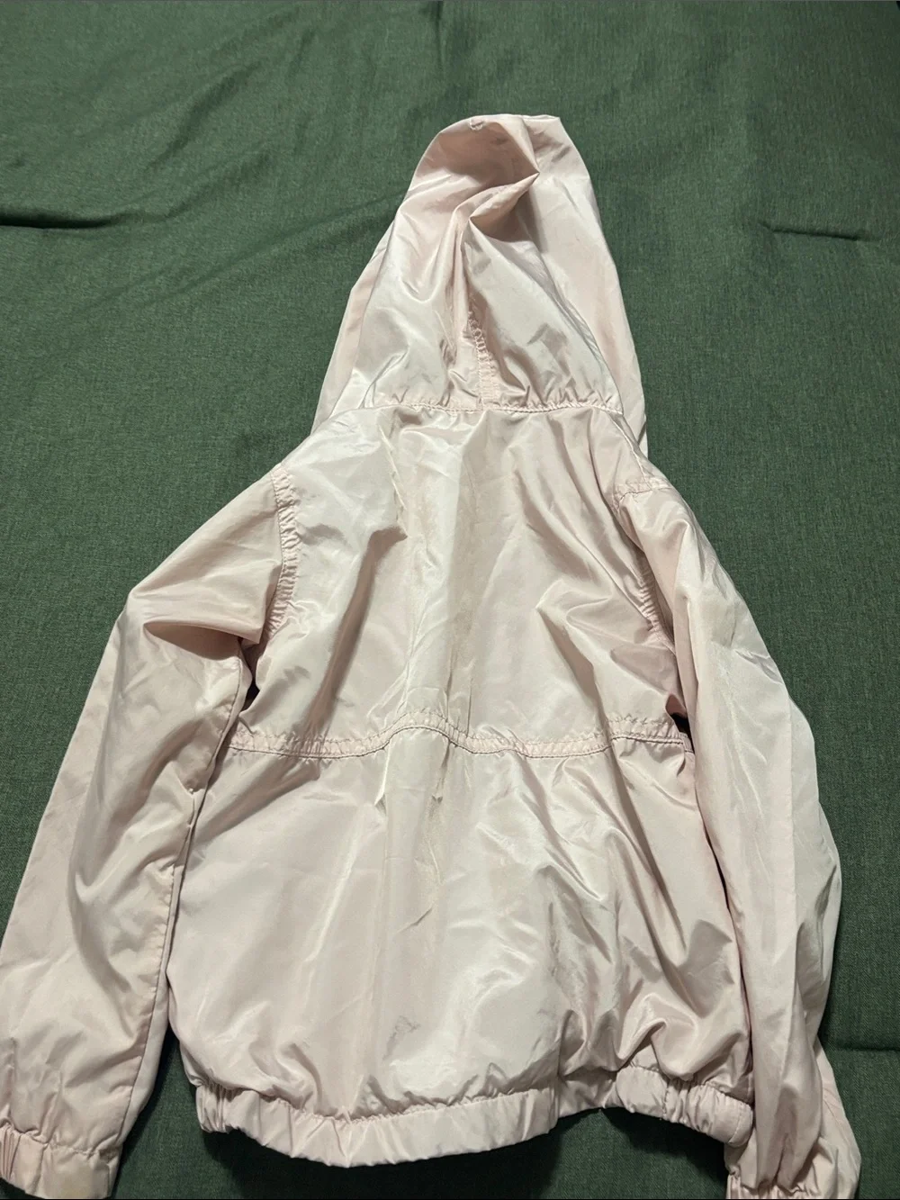 Columbia Kids Light Pink Hooded Jacket with Rose Lining